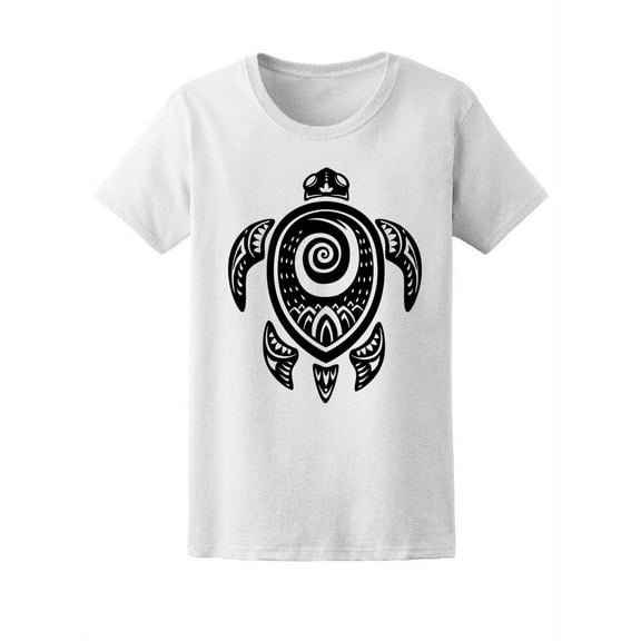 Beautiful Tribal Turtle Tee Women's -Image by Shutterstock