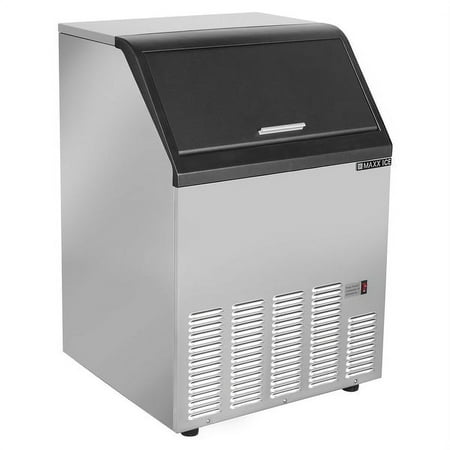 Edgecraft MAXX ICE Self-Contained Full Dice Ice Machine  120 Lb  Silver
