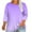 Purple, variant on Hvyesh Women's Plus Size Tops Dressy Tie Dye Short Sleeve Blouses 2025 Summer Crew Neck Tshirt Oversize Blouses BlackFridayES