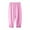 Pink, variant on Timegard Baby Clothes for Girls Cotton Comfy Pants Solid Color Casual Kids Workout Running Trousers