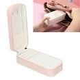 thumbnail image 1 of LYUMO Portable Jewelry Organizer PU Earrings Necklace Rings Packaging Display Case NC, 1 of 8