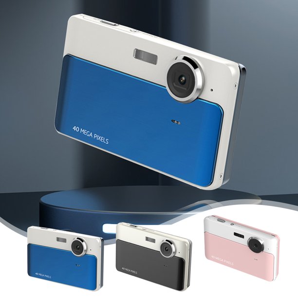 ¡Ahorra Ahora!, Cámara digital FHD de 40 MP Pantalla IPS Toma fotos y videos Videocámara de viaje Antivibración inteligente Zoom digital de 16X Con flash Compatible con conexión OTG al teléfono