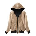 thumbnail image 4 of MesaSe Veste à Capuche à Manches Longues Imprimée et en Molleton Composite pour Femmes, 4 of 5