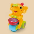 thumbnail image 3 of Walking Musical Toy for Kids - LED Light-Up Singing Calf Toy Car with Drum Sounds, Colorful Flashing Lights & Rotating Motion - Interactive Learning Toy for Toddlers, 3 of 4
