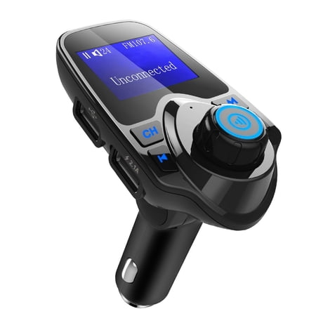 Car Wireless FM Transmitter MP3 Player Hand-Free Call USB Charger AUX Input TF Card USB Flash Drive