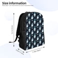 thumbnail image 4 of Balery Christmas Gnome blue Mochila - Mochila Estilosa y Duradera para Laptop de 15 Pulgadas con Tela Oxford Impermeable, 4 of 8