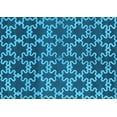 thumbnail image 1 of Ahgly Company Indoor Rectangle Oriental Light Blue Industrial Area Rugs, 2' x 5', 1 of 4