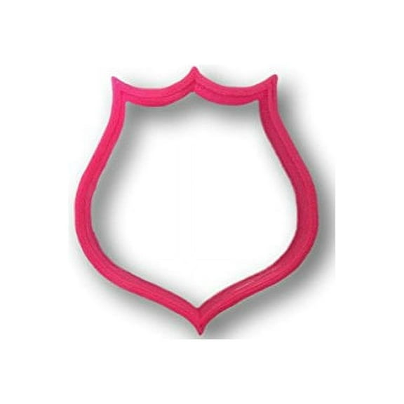 Plaque shape 1 Cookie Cutter- Fast Shipping - Sharp Edges - Exceptional Quality