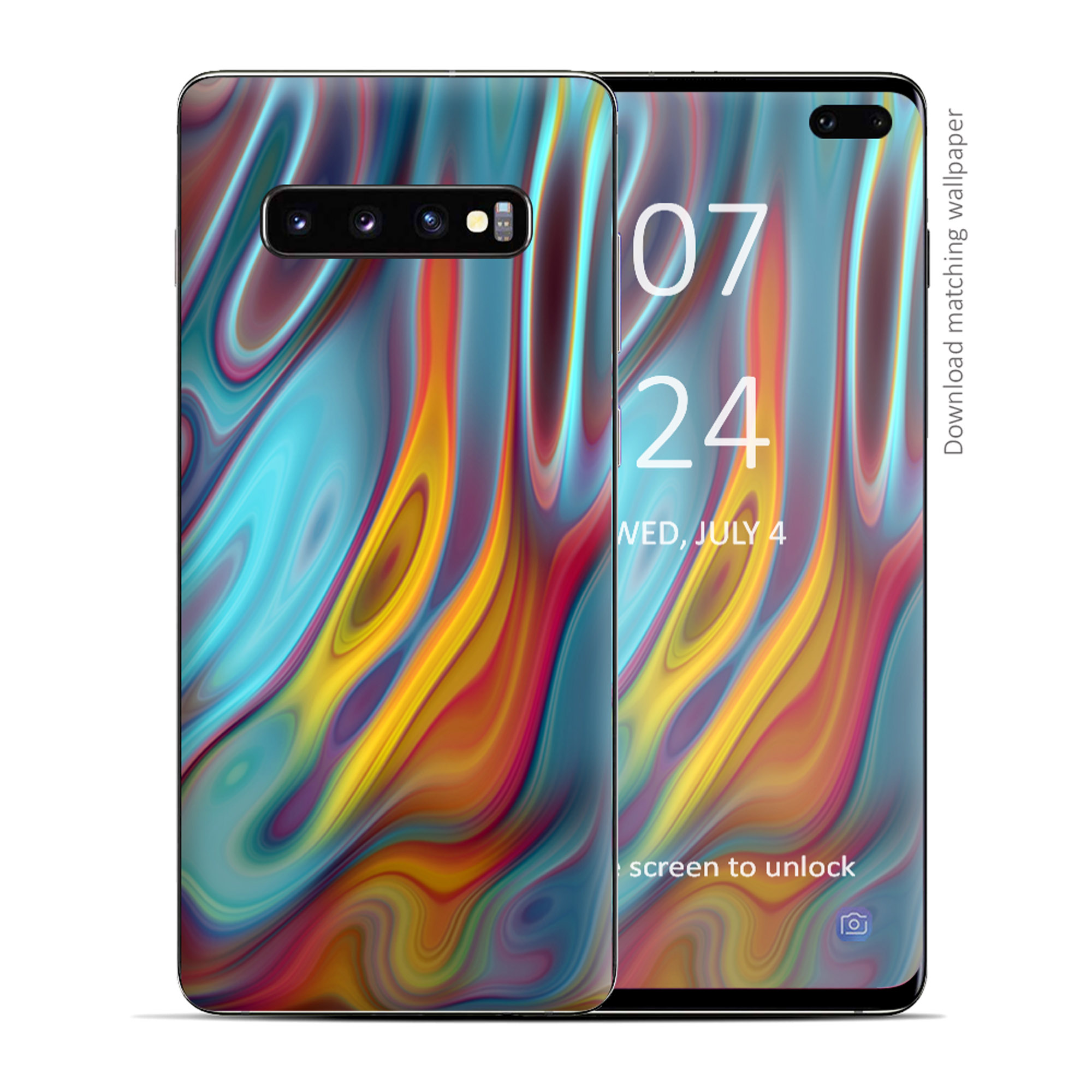 Skin Decal Vinyl Wrap for Samsung Galaxy S10 Plus decal stickers