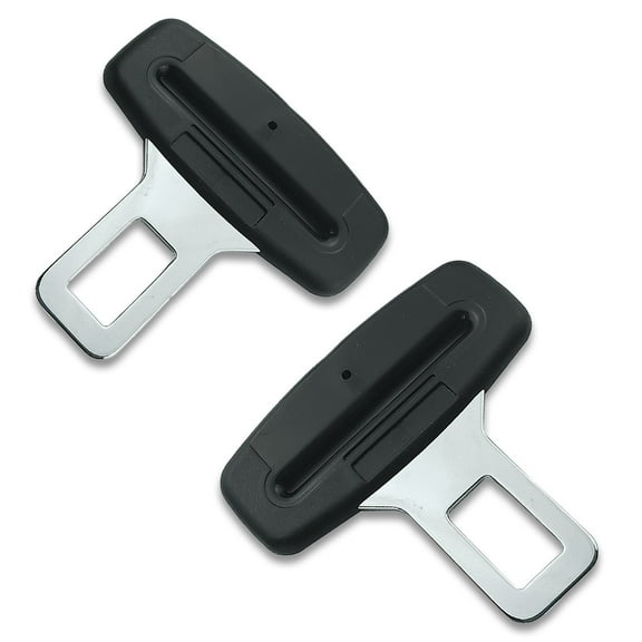 2pcs Car Seat Belt Clip,Car Seat Belt Plug Slot Lock,Black