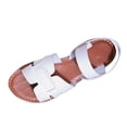 thumbnail image 3 of Lenago Chaussures pour Femmes Hey Dudes Chaussures pour Femmes Mode Décontractée à Bout Ouvert Style d'Été Mode Décontractée Style Doux Sandales Plates Chaussures pour Femmes, 3 of 9