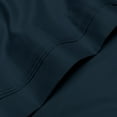 thumbnail image 3 of BNM Egyptian Cotton Bed Sheet Set, Queen, Navy Blue, 3 of 5