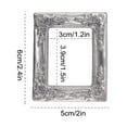 thumbnail image 3 of Mini Antique Photo Frame | Retro Resin Display Shelf | 6x5cm Small Picture Frame for Tabletop Decor & Gift Giving, 3 of 4