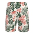 thumbnail image 6 of Naloa Lilies Flowers Men's Beach Shorts, Surfing shorts, Swim trunks, Quick Dry Swim Trunks for Surfing Beach Fun - Large, 6 of 9