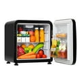 thumbnail image 2 of Costway 1.6 Cubic Feet Compact Refrigerator Reversible Door Mini Fridge Black, 2 of 12