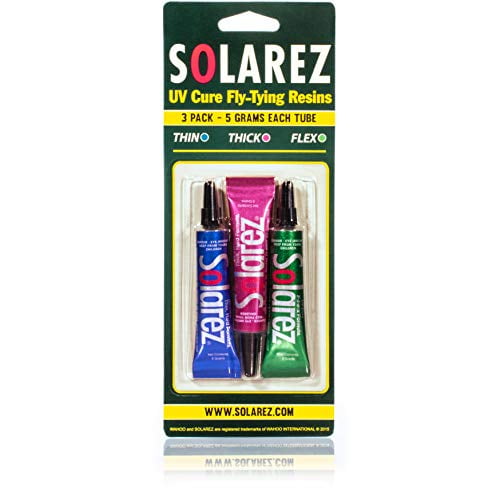 Details about   Solarez UV Cure Fly-Tying Resins 3 Pack Flex Thick Thin 5 gr Tubes 