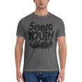 thumbnail image 3 of Camisetas de ciclismo para hombre Sonic Youth Leisure Camiseta de algodón Camiseta de manga corta con cuello redondo Ropa 6XL, 3 of 5