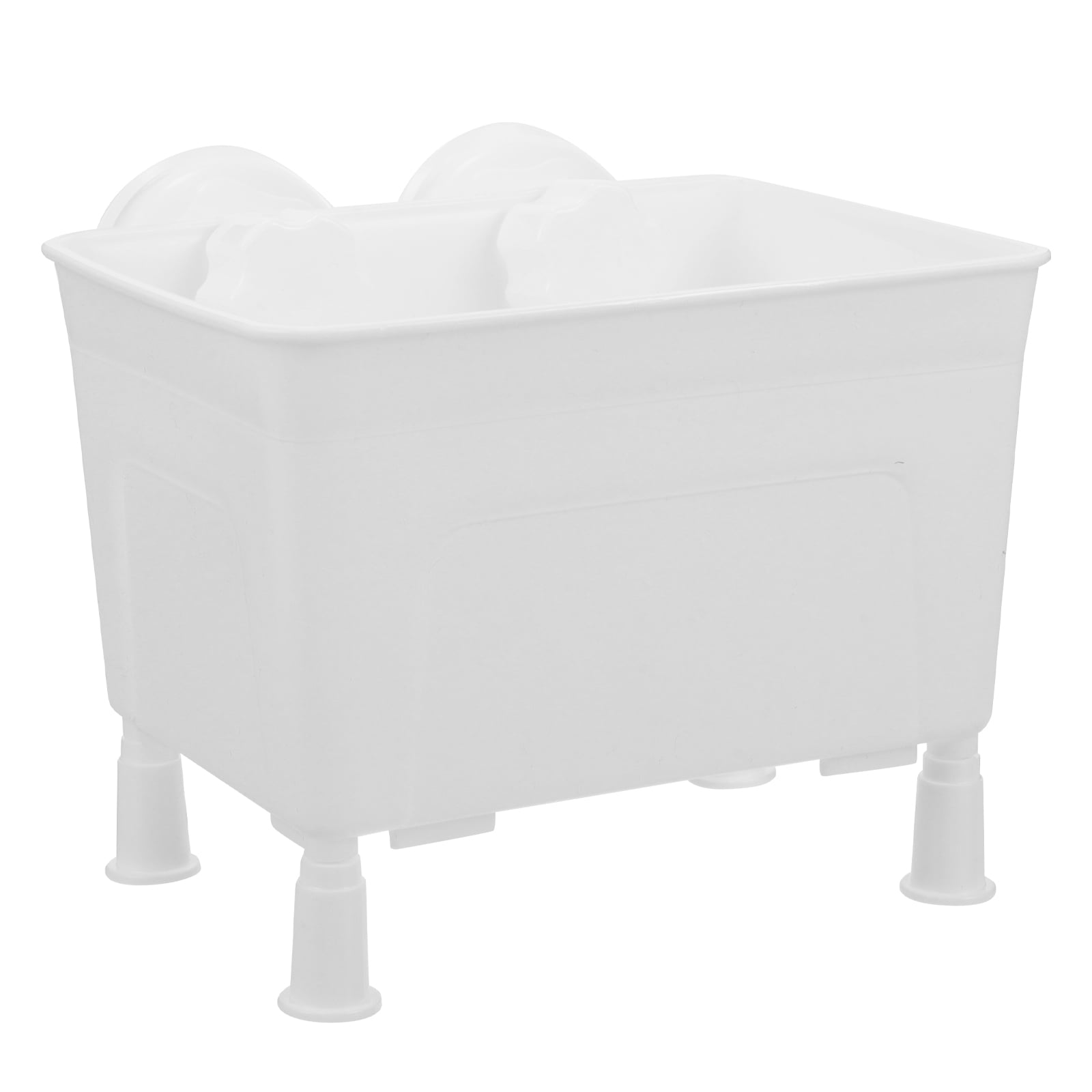 Minkissy 1Set Aquarium Fish Breeding Box White Plastic Isolation Tank for Safe Fish Incubation