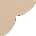 thumbnail image 3 of 3"W x 6"D x 6"H Classic Crestline Rough Cedar Woodgrain TimberThane Corbel, Primed Tan, 3 of 6