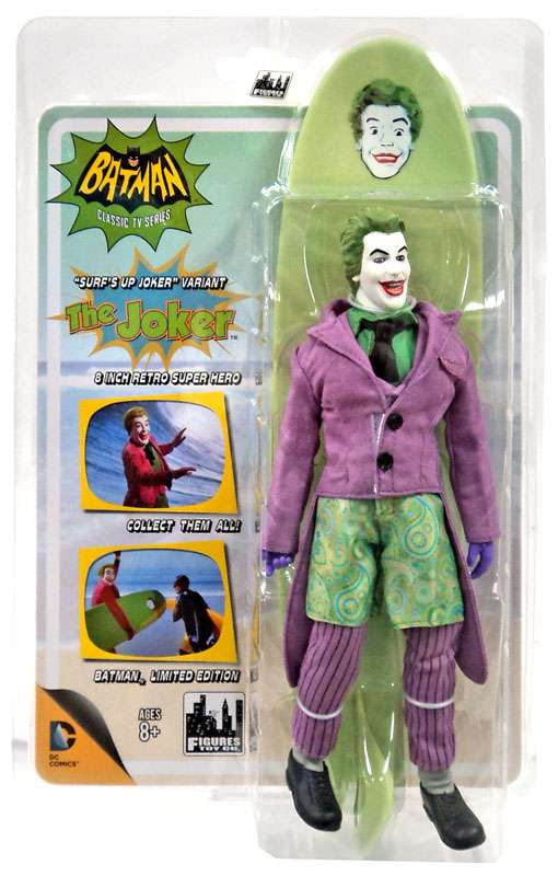 Batman Batman 66 Classic TV Show Retro Style 8 Inch Figures Surfing Series