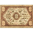 thumbnail image 1 of Ahgly Company Indoor Rectangle Persian Brown Traditional Area Rugs, 6' x 9', 1 of 4