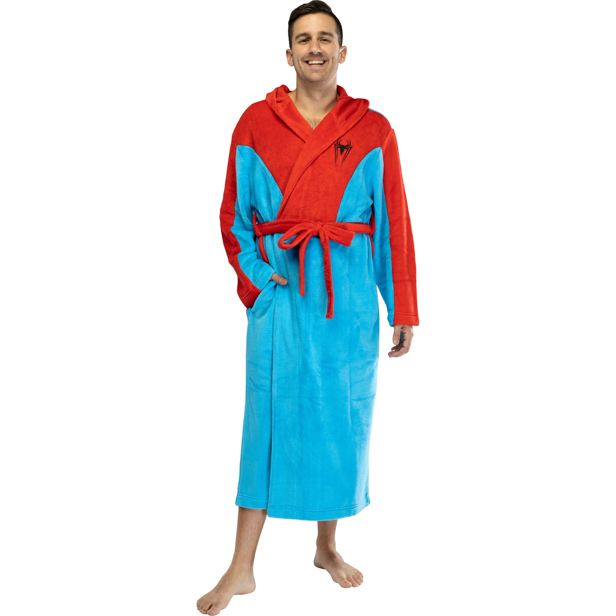 Peignoir en Polaire Marvel Spiderman pour Homme Adulte Standard