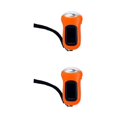 thumbnail image 1 of Eigraketly solar LED Linterna portátil Camping al aire libre Senderismo Pesca Lámpara de luz de mano Antorcha Naranja 2piezas Eigraketly CBP070566, 1 of 5
