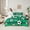 Green, variant on Feelyou Cartoon Soccer Rugby Twin Bedding Sets 7-Piece, Football Athlete Helmet Bedding Comforter Set, Basketball Sports Reversible Sheet Sets, Luxury Bedroom Decor