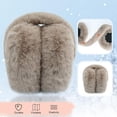 thumbnail image 3 of Fluffy Ear Muff for Women Plush Foldable Earmuffs Kids Winter Earmuffs Girls Boys Cold Weather Ear Warmer, 3 of 8