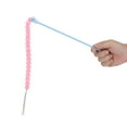 thumbnail image 4 of Teaser para Gato, juguete interactivo, pelota de felpa, tira Multicolor con campana, 2 uds., 4 of 5