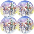 thumbnail image 2 of GZHJMY Santa Claus and Gifts Placemats 6Pcs,Holidays PVC Weave Place Mats Table Mats Non-Slip Easy to Clean for Home Kitchen BBQ Party Table Decor,15.4", 2 of 6