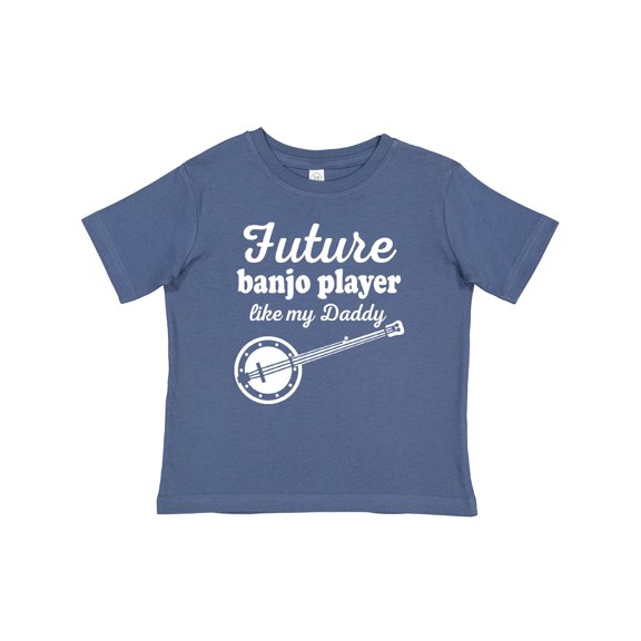 Inktastic Future Banjo Player Like Daddy Boys Baby T-Shirt