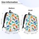 thumbnail image 2 of Easygdp Colorful Dinosaur Mochila de Lona Resistente para Laptop, Compatible con Laptops de 15 a 17 pulgadas, Ideal para Escuela, Trabajo y Viajes-Medium, 2 of 5