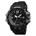 thumbnail image 1 of Reloj impermeable con pantalla dual, luz de fondo, esfera redonda, deportes, reloj de pulsera digital, alarma, cronómetro seitruly EL4547-03, 1 of 2