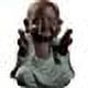 Jinsinto Kingzhuo Ceramic Tiny Cute Buddha Statue Monk Figurine Creative Baby Buddha Crafts Adorable Ornaments Classic Delicate Ceramic Arts and Crafts Small (Green)