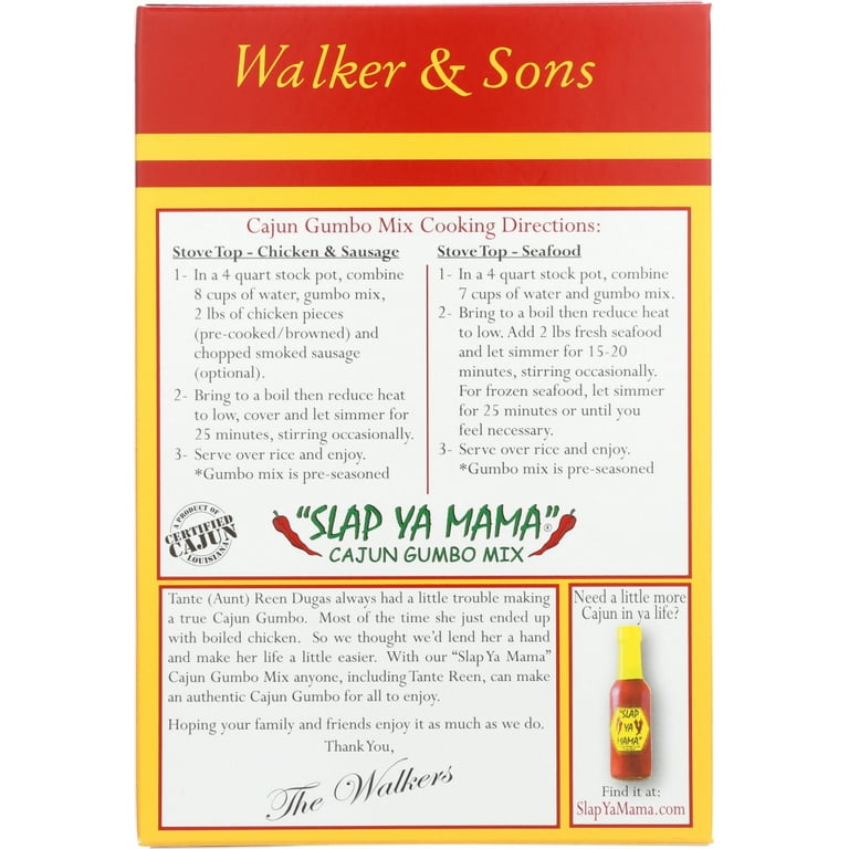 Slap Ya Mama Cajun Gumbo Mix 5 oz
