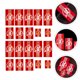 thumbnail image 1 of Nestingho 120Ud Sobre Rojo Para Bodas Paquete De Papel Duradero Con Clásico Chino Para Regalos, 1 of 6