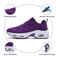 thumbnail image 3 of MAYKX Women Athletic Sneakers – Lightweight for Running, Breathable for Daily Walking and Cushioned for Tennis, 3 of 7