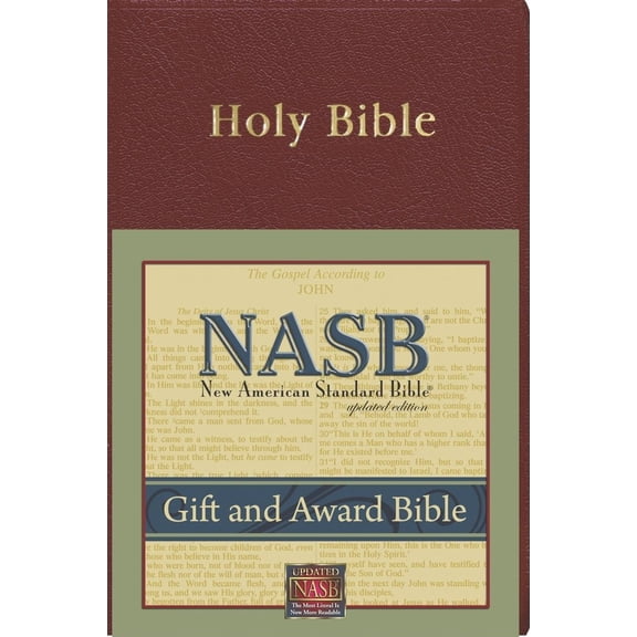 New American Standard Bible Gift and Award : NASB Gift and Award (Other) 9781885217714