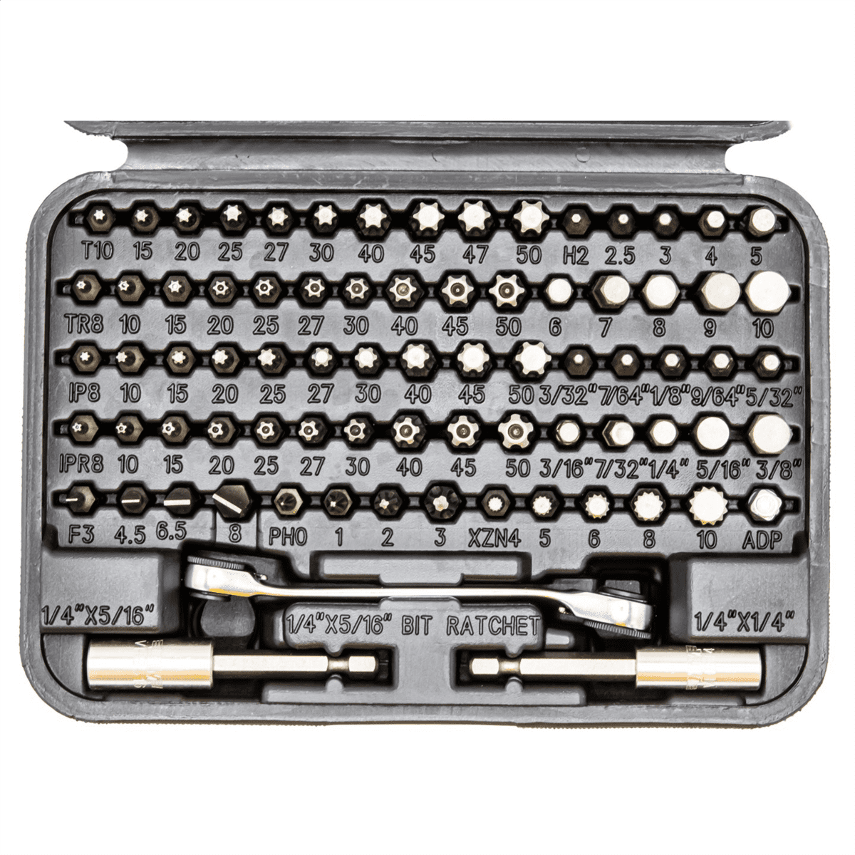 VIM Tools VHC77 Stubby Bit Set Half Cut Design with Low Clearance