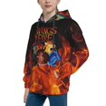 thumbnail image 2 of Dragon Wing Of Fire Youth Hoodie Long Sleeve Pullover Casual Sweatshirt Hooded Boys Girls, 2 of 9