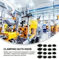 thumbnail image 2 of 16pcs Star Grip Nut Clamping Knob M5 M8 Thread Through Hole Star Head Set, 2 of 5