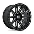 thumbnail image 2 of XD Aluminum Rim XD847 OUTBREAK 20X9in Gloss Black Milled Finish, XD84729068300, 2 of 5