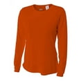 thumbnail image 2 of A4 Women's Cooling Performance Crew Long Sleeve, Athletic Orange, Xx-Large, 2 of 4