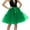 A-Green796, variant on Women Flowy Tulle Midi Skirt High Waist Bow Front Layered Mesh Skirt Party Evening Wear Skirt