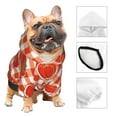 thumbnail image 3 of Balery Tomatoes And Chili Sudadera con Capucha para Perros Pequeños – Ropa para Mascotas, Disfraz para Perros y Gatos, Ideal para Fiestas y Cosplay-Medium, 3 of 7