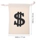 thumbnail image 4 of KAKOWELY 6 bolsas de regalo de lona, bolsa de dinero, bolsa con cordón para fiesta, bolsa de joyería, bolsa de recuerdo., 4 of 5
