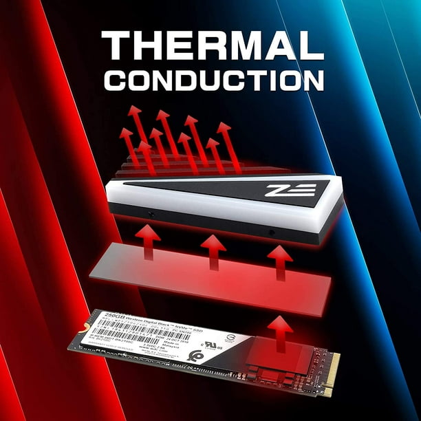 Dissipateur thermique SSD EZDIY-FAB M.2 2280, dissipateur