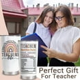 thumbnail image 4 of Teacher Appreciation Gifts 20oz Stainless Steel Tumbler Cup, Supplies for Back to School, Appreciation Week, Ideal Teacher Gifts from Students, 4 of 6
