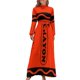 thumbnail image 2 of Vestido largo de disfraz de crayón naranja vestido de verano 2024 vestidos de mujer para ocasiones especiales vestido largo de mujer verano, 2 of 5